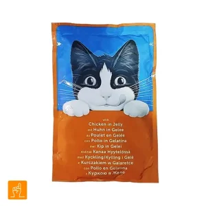 پوچ گربه فلیکس مرغ در ژله Felix Chicken In Jelly