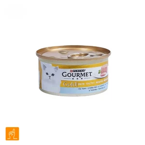 کنسرو گربه پته ماهی تن گورمت گلد Gourmet Gold Tuna Pate