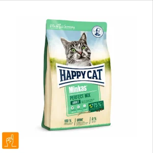 غذای خشک گربه هپی کت مینکاس پرفکت میکس Happy Cat Minkas Perfect Mix