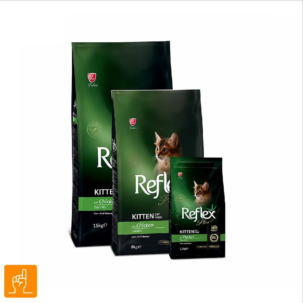 Reflex Plus Kitten Chicken xxx غذای خشک بچه گربه رفلکس پلاس (Reflex Plus Kitten Chicken)