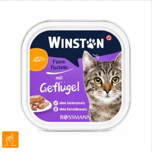 Winston Cat Food Chicken Flavor | Complete Wet Food for Adult Cats