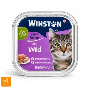 ووم گربه وینستون با طعم گوشت شکاری Winston Vom Game Meat