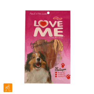 تشویقی سگ لاومی مرغ و هویج Love Me Chicken Carrot Dog Treat